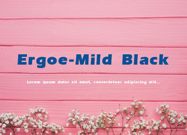 Ergoe-Mild Black example